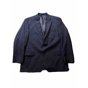 Lauren Ralph‎ Lauren Lord Taylor Blue 100% Wool Men’s Sport Coat Size 44R